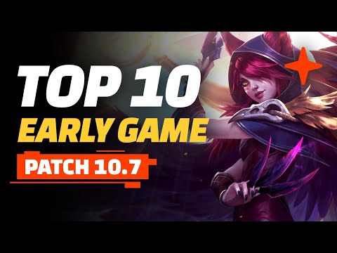 Top 10 Early Game Traits Champions and Items - Teamfight Tactics Patch 10.7