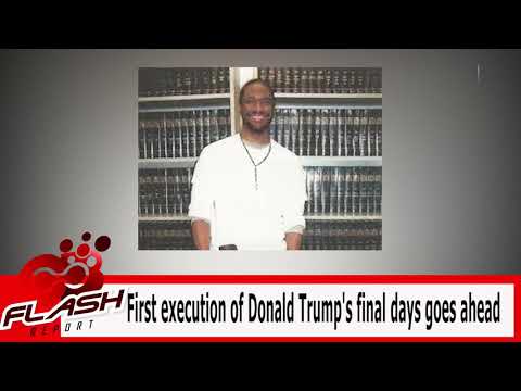 Donald Trump Approves First Execution in Final Days in Office