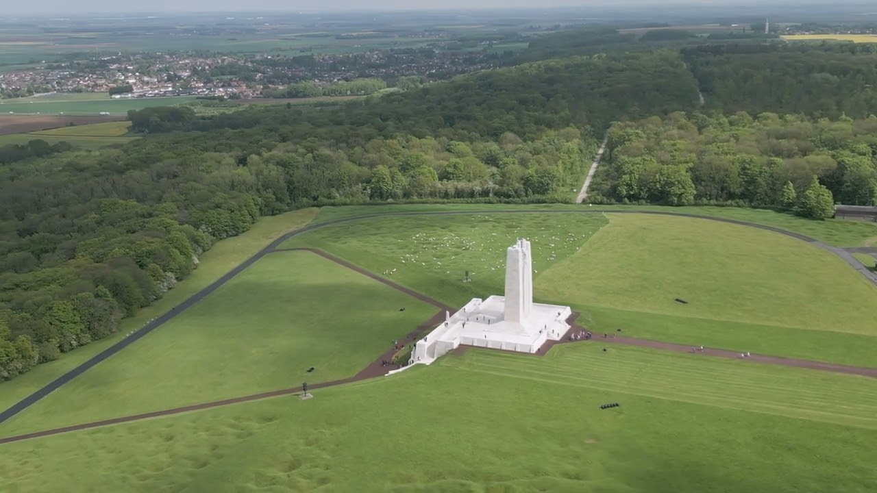 WW1 - Canadian Memorial at Vimy Ridge