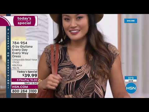 HSN | G by Giuliana Rancic Fashions 04.22.2022 - 04 AM