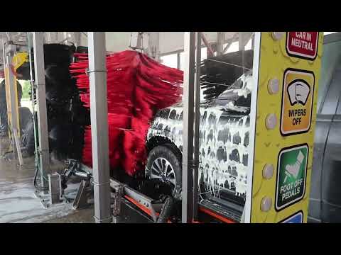 (Former Wash Town) Awesome Coleman Hanna Tunnel - Shiny Shell Car Wash, Draper UT