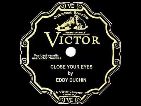 1933 HITS ARCHIVE: Close Your Eyes - Eddy Duchin (Lew Sherwood, vocal)
