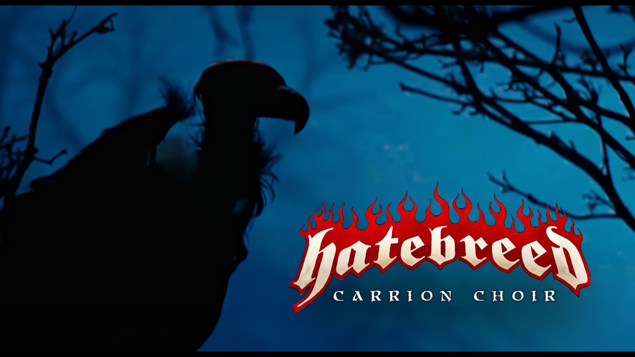 Hatebreed performing in the official The Carrion Choir music video