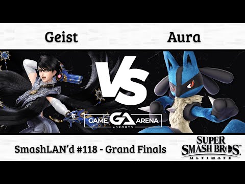 SmashLAN'd 118: Geist (Bayonetta) vs. Aura (Lucario) - Grand Finals