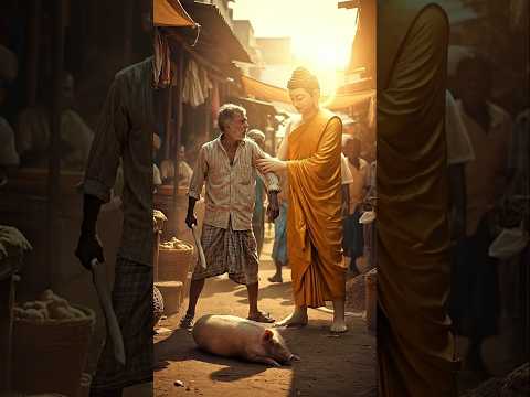 Buddha Turned Anger Into Kindness in an Instant | Short Viral #Buddha #BuddhaStory #Buddhism