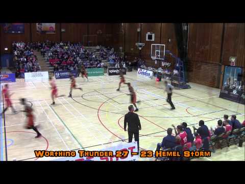 Worthing Thunder vs Hemel Storm - 06/12/2014 - NBL Division 1 League Match