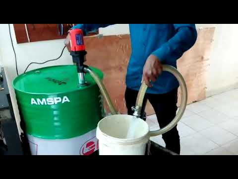 Jindal plastic barrel pump for acid, for industrial