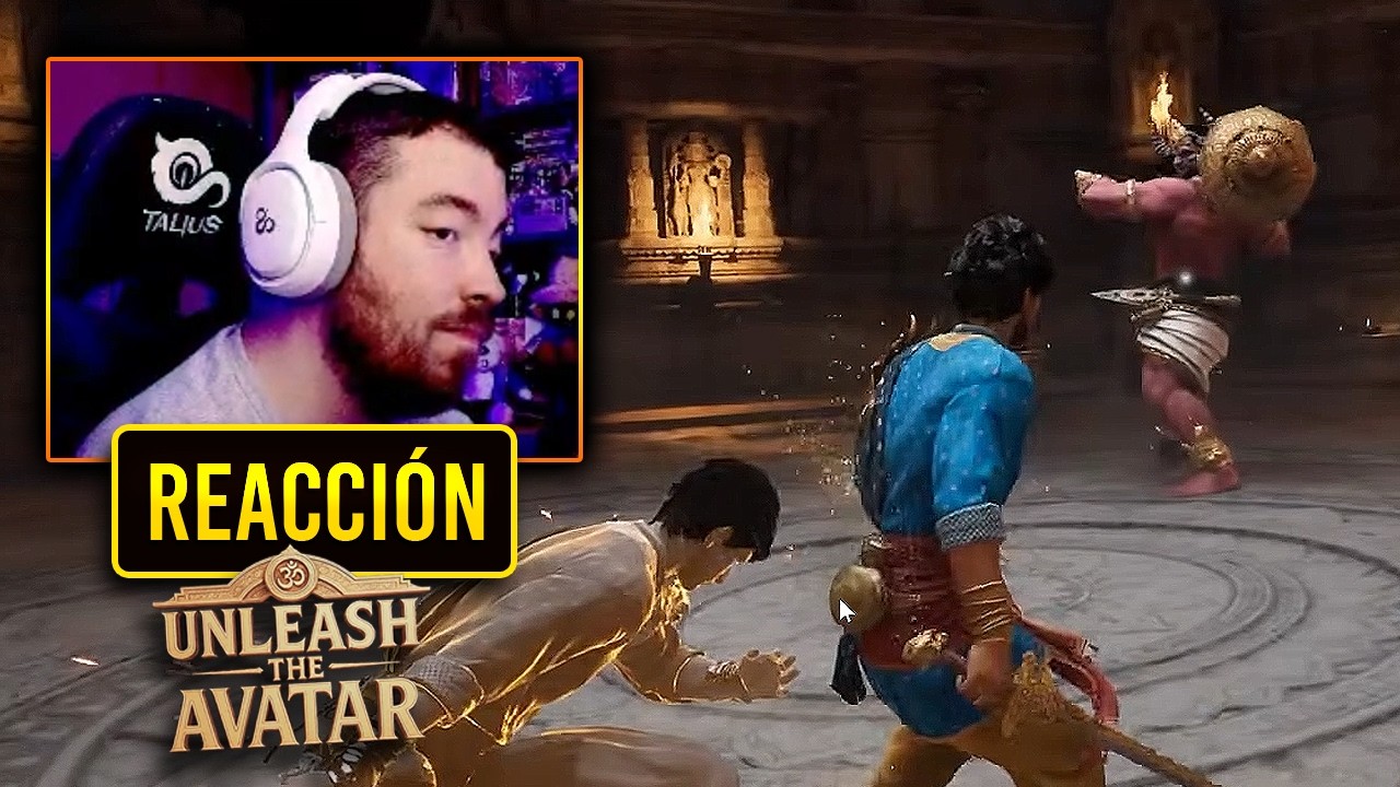 Aquí hay algo MUY RARO... Mi REACCIÓN a UNLEASH THE AVATAR, el SOULSLIKE INDIO triple A