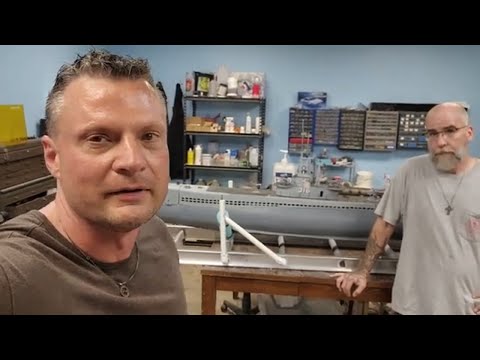 How we built a stand for a 10ft long RC submarine!