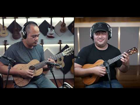 Pono BE-6 Acacia Electric Guilele Guitarlele 6 String Baritone Ukulele With Ko’olau Hardshell Case image 19