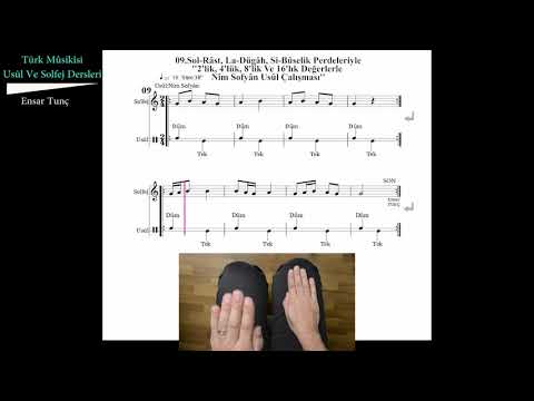 09.Türk Mûsikîsi Usûl Ve Solfej Dersleri