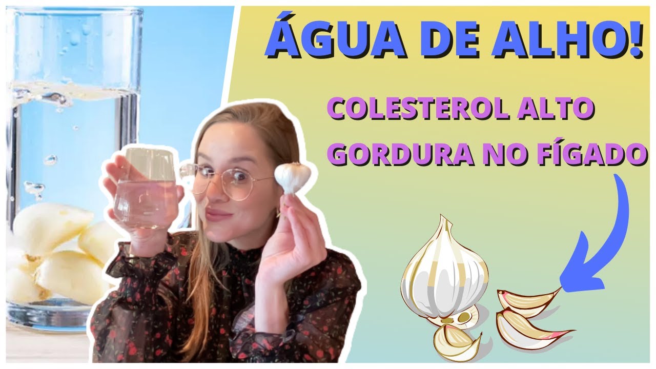 RECEITA DE ÁGUA DE ALHO | Dra. Bruna Scalco