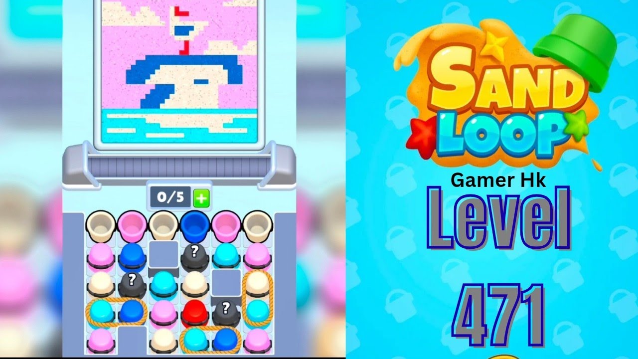 Sand Picture Water Level Guide.pdf Level 471 - Sand Loop Guide