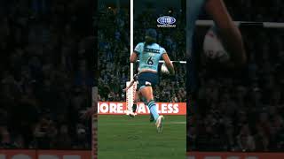 The view from the sideline of THAT Blues try. 🤯 #9WWOS #NRL #Origin #StateofOrigin
