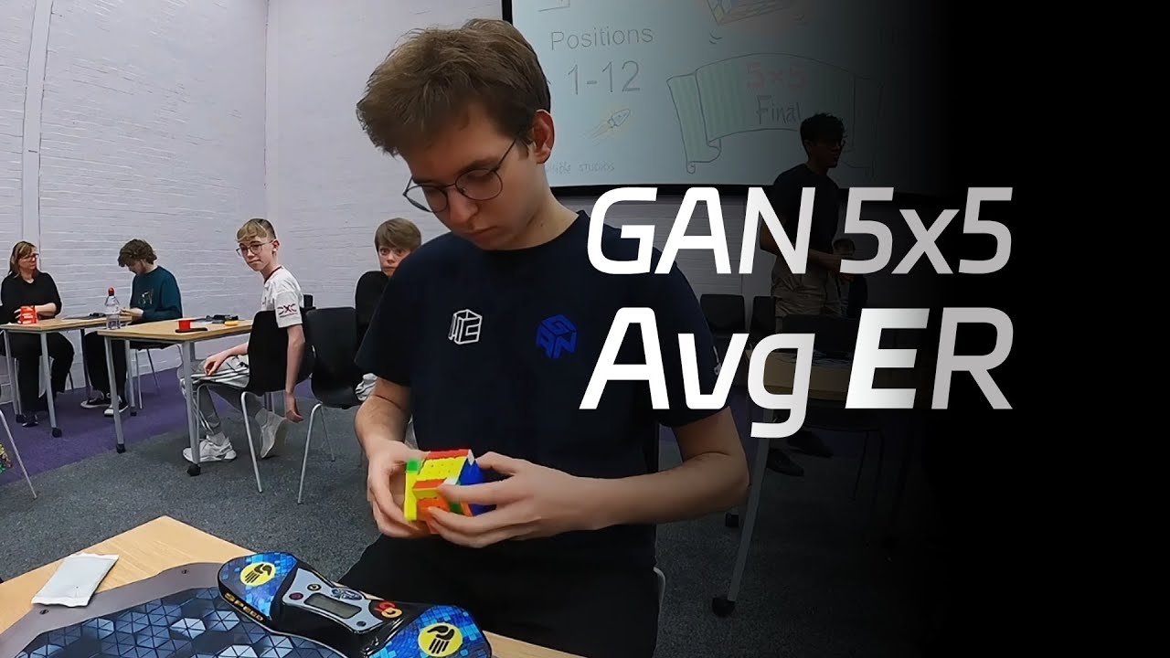 Tymon Kolasiński 37.98s 5x5 Average European Record