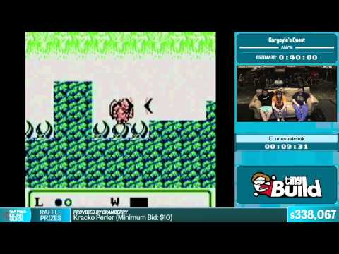 Gargoyle's Quest by unusualcook in 33:47 - Summer Games Done Quick 2015 - Part 69
