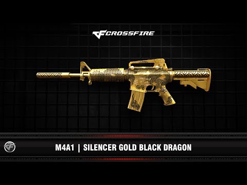 CF : M4A1 | Silencer Gold Black Dragon