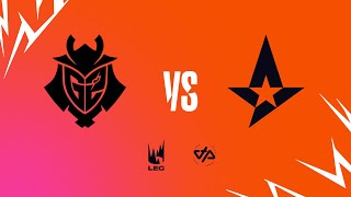 LEC Summer Split 2022 - W1D1 - G2 vs AST