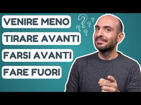 Questi verbi italiani non hanno il significato che pensi