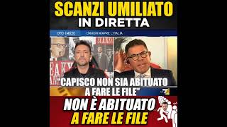 Scanzi umiliato in diretta da Bardi (Federalberghi): Capisco che non sia abituato a fare le file