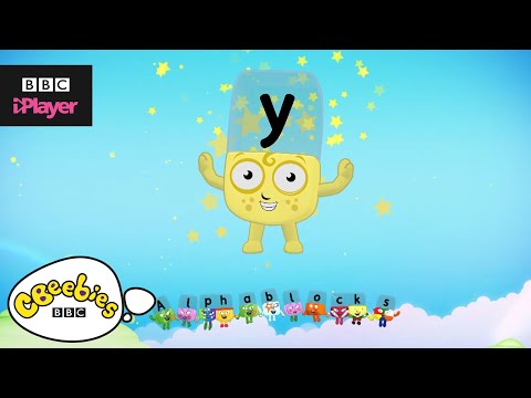 アルファブロックで「y」の文字を学ぼう｜CBeebies（シービービーズ (Learn letter "y" with the Alphablocks Magic Words | CBeebies)