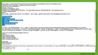 Debian 11 - installing Gitea with Mariadb Database