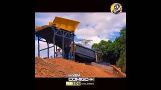 Vídeo de GDT1000 — Planta de Lavagem Trommel Industrial GoldDog