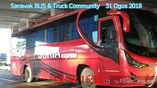 preview picture of video 'Sarawak Bus - 31 Ogos 2018 hari terakhir Vital Focus Transportation beroperasi...'