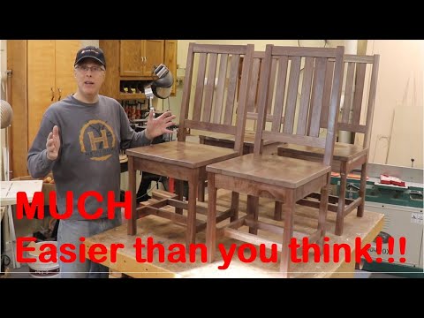 DIY Dining Chairs - Simplified Build Process!