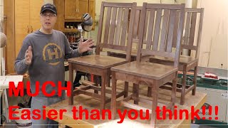 DIY Dining Chairs - Simplified Build Process!