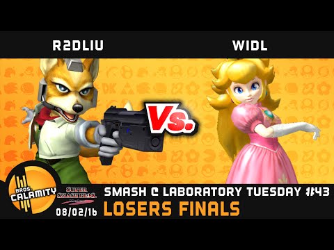 S@LT #43 - PL | Widl (Peach) vs R2DLiu (Fox) - Losers Finals - Melee Singles