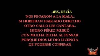 El Corrido de los Pérez Vicente Fernandez Karaoke (2026)