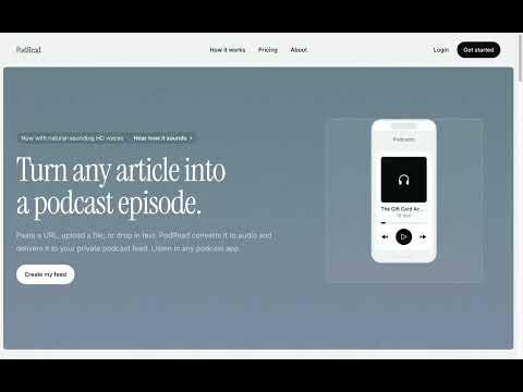 Item video thumbnail