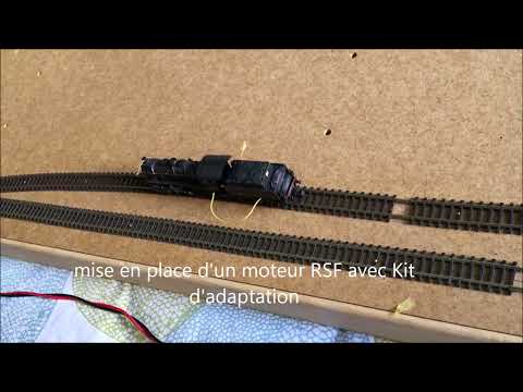 Digitalisation re-motorisation 040D Fleischmann échelle N