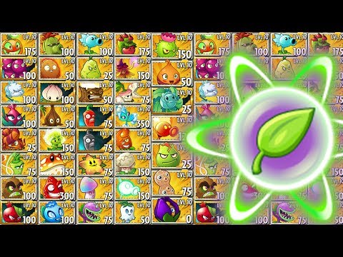 Plants vs Zombies 2 Epic Hack - All PREMIUM Plants MAX Level UP All Tiles Ultimate Power Up