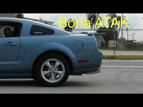 2007 Mustang Gt Borla ATAK catback exhaust