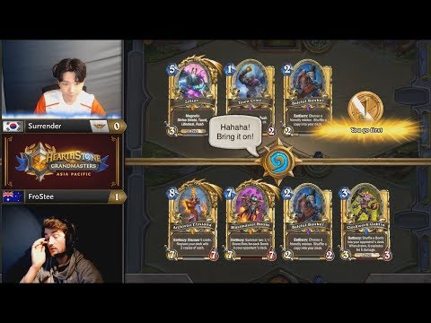 Surrender vs FroStee | Hearthstone Grandmasters Asia-Pacific Week 1 Day 3 | GAME 2