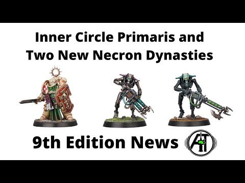Deathwing Inner Circle Primaris? And New Necron Dynasties- Szarekhan, Zanathor, Tsarakura