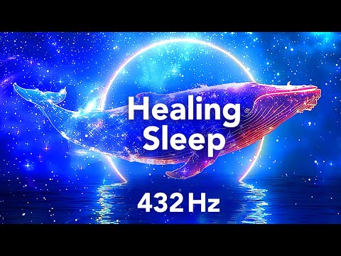 432 Hz Healing Frequency, Calming Sleep Music for Mental Clarity, Aura Cleanse