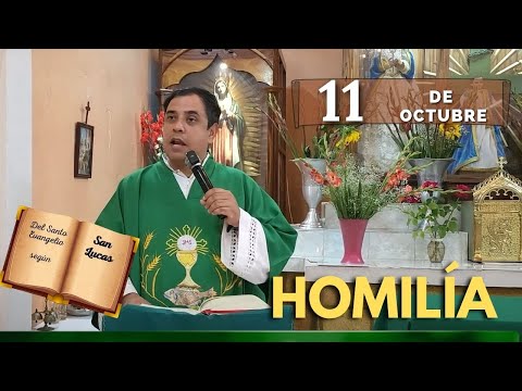 EVANGELIO DE HOY sábado 11 de octubre del 2025 - Padre Arturo Cornejo