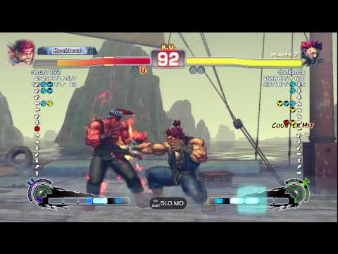 SSF4 AE Ver. 2012: rerun1192 [Evil Ryu] vs. dankanda [Akuma] - PSN Ranked Match
