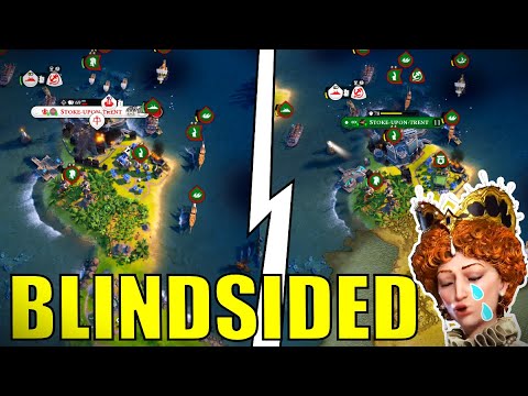 Civ 6 | Blindsided! I Need To Rally The Navy, NOW, Or Lose!!! – (#3 Deity++ England Civilization VI)