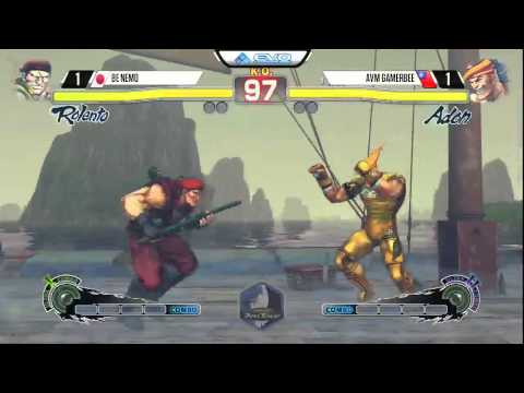 Nemo (Rolento) vs Gamerbee (Adon) - EVO 2015 USF4 - Top 8 Losers