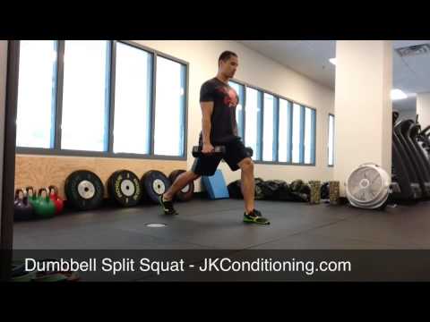 Dumbbell Split Squat