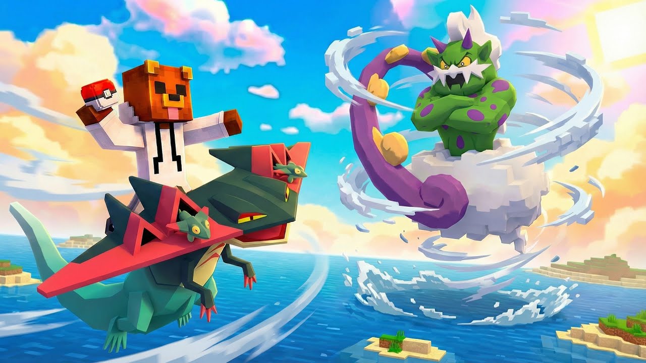 UN ENCUENTRO LEGENDARIO (Minecraft Pokemon, Episodio 7)