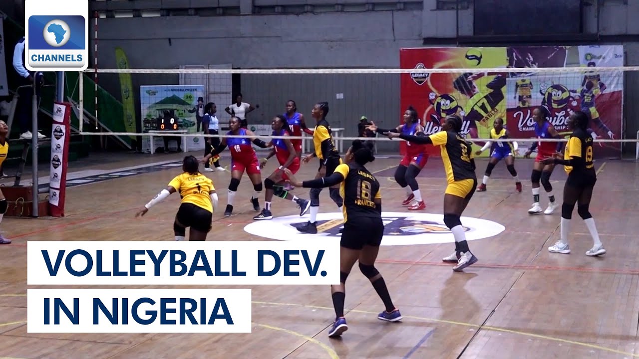 Who was the first chairman of volleyball in Nigeria? More REF