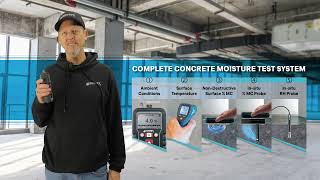 How to test concrete for moisture: Summary of the 5 Point Test for Concrete Moisture