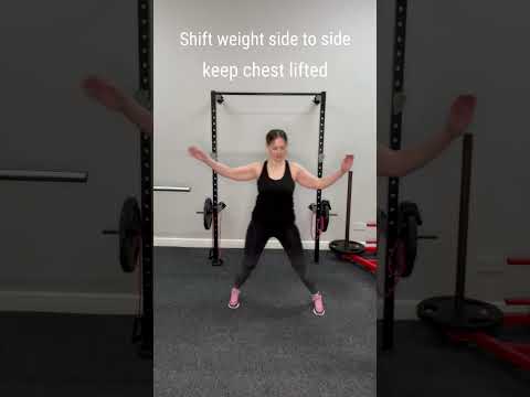 Step touch with a clap