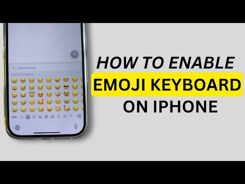 How to enable emoji keyboard on iPhone (tutorial)