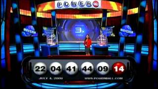 Powerball 07-04-2009